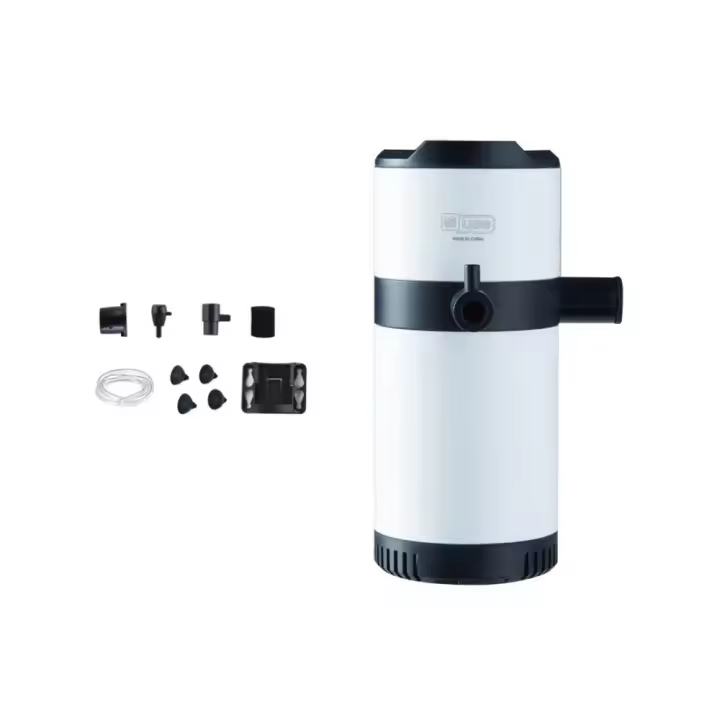 Filtro sumergible silencioso para pecera, taburete de plástico extraíble para peces, colector de filtro, bomba de oxigenación de circulación de agua de 8/12/18/25W - 1