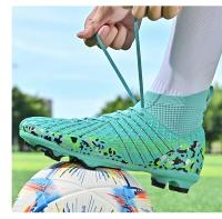 Zapatos de Fútbol Profesionales para Exteriores Ultra-ligeros Antideslizantes de Césped de Alta Calidad - details 4
