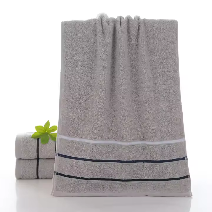 Juego de toallas de 3 piezas, algodón, toallas, accesorios de baño altamente absorbentes de agua - 1
