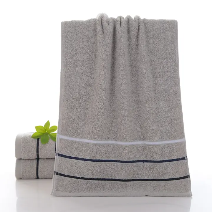 Juego de toallas de 3 piezas, algodón, toallas, accesorios de baño altamente absorbentes de agua - 1