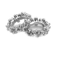 Cuentas espaciadoras de latón con flores de 6MM 8MM 10MM color oro de 18K, cuentas de gran tamaño para pulseras, cuentas de alta calidad para la fabricación de joyería DIY y collares. - details 5