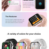 Reloj inteligente iWatch10 para hombre y mujer, pulsera con pantalla táctil completa de 1,85 pulgadas, brújula deportiva, GPS, NFC, serie 10, novedad de 2025 - details 23