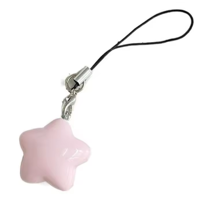 Colgante de moda estrella correa de teléfono cordón colgante teléfono colgante cuerda elegante Universal cadena de teléfono móvil joyería de niña - 1