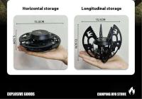 Lohascamping - Sartén portátil de propano IGT 4000W, quemador de butano, estufa de camping plegable, estufa de gas de alta potencia - details 17
