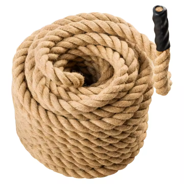 SucceBuy Cuerda de escalada para gimnasio, cuerda de entrenamiento físico para gimnasio, cuerda de ejercicio, 1" de diámetro y 100 pies de longitud - 1