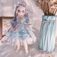 Muñecas de Ojos de Anime para niños y niñas, Cara de cómic articulada con bolas, vestidos, ropa, vestido, 30cm, 1/6 - details 6