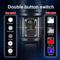 Linterna LED Potente de 1000000LM Linterna Recargable Tipo C de Largo Alcance - details 1