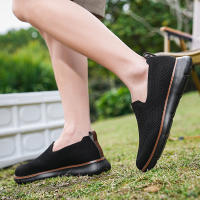 Mules antideslizantes para hombre, zapatos ligeros para caminar, transpirables, color gris - details 10