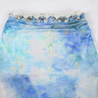 BUNO-Conjunto de vestido transparente con estampado Tie Dye para vacaciones, estilo playero, conjuntos sexys ajustados de 2 piezas, camisetas sin mangas, faldas trompeta de cintura baja - details 14