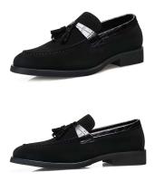9611 cuero nueva moda negocios puntiagudos versión coreana británica Su Liu zapatos casuales versátiles - details 13