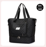 Bolsa deportiva para fitness Separación en seco y húmedo para mujer Ligero de gran capacidad Portátil Bolsa de viaje de corto recorrido Bolsa de equipaje independiente para jaula de zapatos - details 55