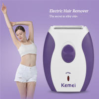 Kemei-afeitadora recargable 280R para mujer, afeitadora Facial, corporal, pierna, brazo, Bikini, espalda, cuello, recortadora eléctrica, depilación portátil, maquinilla de afeitar indolora - details 1