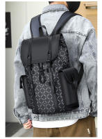 Nueva mochila escolar para chicos de secundaria, mochila universitaria de moda, bolsa de palmo oblicuo de viaje, mochila ligera de alta gama. - details 21