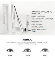 Mascarilla de pestañas de 5ML, Máscara de pestañas de colores, Gruesas, largas y rizadas, Resistente al agua, No se emborrona,Pelo de ojos de 12 colores - details 6