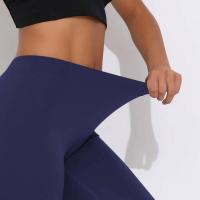 Pantalones acampanados con cintura en V, leggings de yoga de secado rápido de cintura alta, pantalones deportivos de pierna ancha para Fiess - details 48