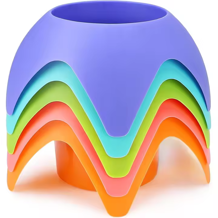 s vacaciones en la playa: Paquete de 5 arena, multicolor, para mujeres, adultos, familiares y amigos. - 1