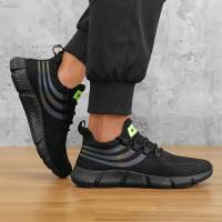 Zapatos de hombre, zapatillas clásicas transpirables para correr para hombre, zapatos de malla cómodos y ligeros para exteriores, zapatos para caminar sin cordones, Tenis Masculino - details 6