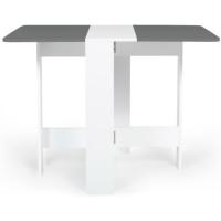 Mesa plegable para 2-4 personas, madera, blanco, madera de haya, 103 x 76 cm - details 16