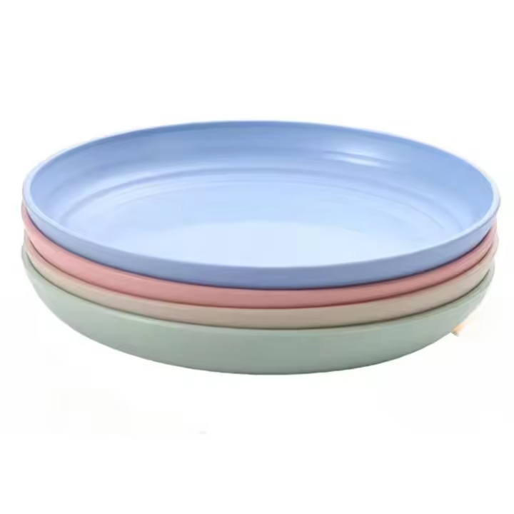 Juego de platos reutilizables aptos para lavavajillas y microondas, platos ligeros para cena, ensalada, cocina, Camping, niños y adultos - 1