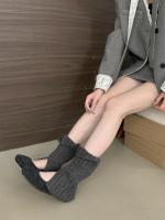 Zapatos individuales esponjosos de moda de gama alta nuevos zapatos planos de hadas con temperamento de brisa nocturna francesa zapatos de algodón de terciopelo de invierno femenino - details 22