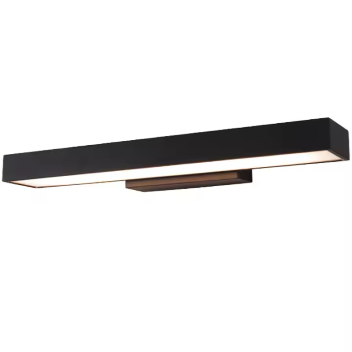 Lámpara LED de pared moderna para exteriores, Faro de puerta impermeable, negro, inoxidable, para puerta de entrada de Villa - 1