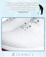 Zapatos de Golf de Lujo 2025 Transpirables, Cómodos, Sin Clavos para Exteriores, Antideslizantes y Impermeables para Caminar - details 5