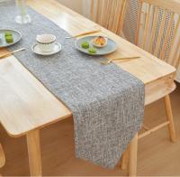 Bonenjoy, 1 pieza, camino de mesa de lino y algodón, Color sólido, decoración para mesa de comedor, banquete, mantel para el hogar, 30x16 0/30x18 0/30x21 0/30x240cm - details 23