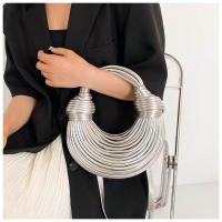 Nuevo Bolso de mano tejido a mano para pan y fideos, con cable eléctrico, para hombro, - details 15