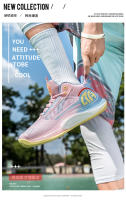 Nuevos zapatos deportivos suela suave antideslizante ligero zapatos de baloncesto - details 5