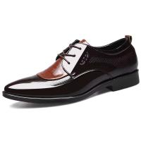 Pakaian Chaussure Homme zapatos formales de hombre de diseño italiano de alta calidad negros, cuero - details 13