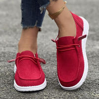 Zapatos vulcanizados informales para mujer, mocasines cómodos sin cordones para deportes al aire libre, 2024 - details 15