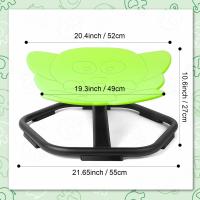 silla oscilante para sentarse y girar, juguetes de equilibrio sensorial, sillas para autismo y TDAH, equipo de juego para - details 1