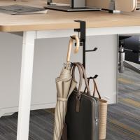 Colgador de mesa portátil para escritorio, soporte ajustable sin perforaciones para bolso, decoración de almacenamiento, gancho para bolsa colgante multifuncional - details 1