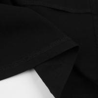Primavera estilo francés elegante pequeño negro largo cuello cuadrado Slim Fit Bodycon diseño Dre - details 21