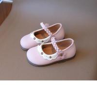 Zapatos de cuero para niñas, calzado de estilo coreano, suave, antideslizante, bordado, novedad de otoño, 2024 - details 6