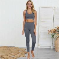Conjunto de Yoga sin Costuras de FIESS Ropa De Gimnasio para Mujeres Shorts, Sujetador, Leggings - details 14