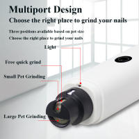 Molinillo de uñas para perros, cortaúñas eléctrico recargable por USB, equipo de aseo para mascotas, cortador de uñas para gatos - details 2