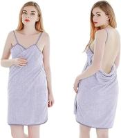 Spa de ducha portátil para mujer, toalla suave de playa para adultos, albornoz de microfibra, toallas de baño y Sauna - details 1