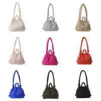 Bolso de hombro nuevo de moda coreana, mini bolso de mano de dacron suave para mujer, bolsos cruzados de nailon para las axilas con forro de poliéster - details 1