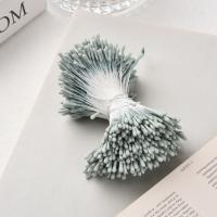 Pistil Artificial con gotas de agua de 6CM, accesorios de plástico para hacer flores, melocotón, albaricoque, flor de melocotón, 400 piezas - details 5