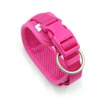 Collares personalizados mascotas Collar rosa suave perros con nombre, arnés reflectante sin tirar perros, correa, juego de - details 11