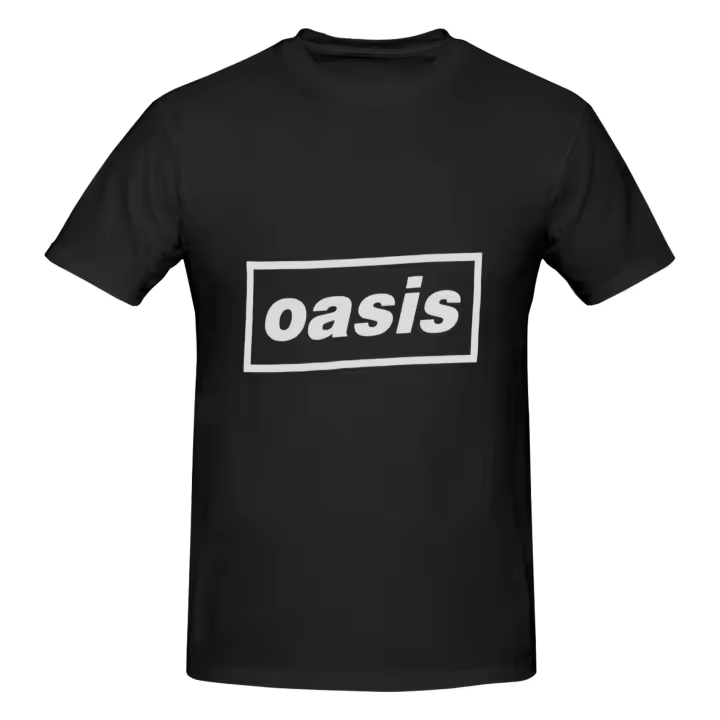 Camiseta de algodón con logotipo de Oasis Decca para hombre y mujer - 1