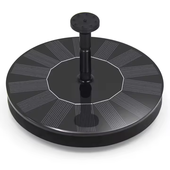 Pompe Eau Fontaine Solaire Bain Oiseaux - 1.4W - 1