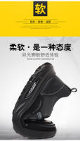Zapatos Deportivos de Cuero de Vaca de Prima Calidad para Hombres Zapatos Ligeros Antideslizantes para el Día a Día Novedad de Primavera - details 6