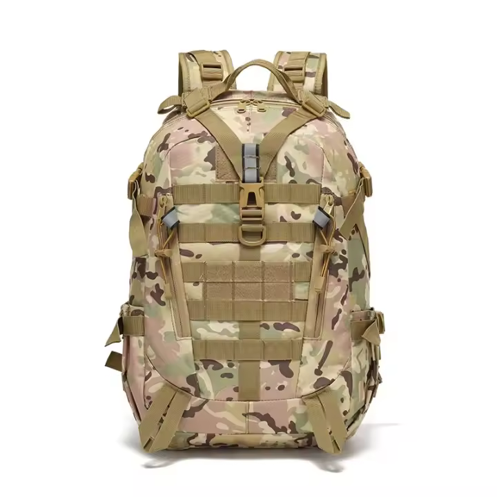 Mochila Táctica Reflectante de 40L Rucksack Camuflaje Molle para Exteriores - 1
