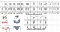 Bikini sexy adelgazante de cintura alta para mujer, conjunto de dos piezas, tallas europeas S-2XL - details 0