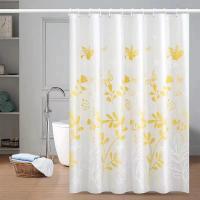 Makapal-cortina de ducha impermeable para baño, juego de ducha impermeable, 180x180cm - details 4