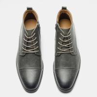 Botas para hombres Botas de cuero cómodas de tobillo de marca de moda para hombres - details 7