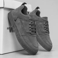 Zapatos Blancos Planos Para Hombre, Zapatos Deportivos Casuales - details 10