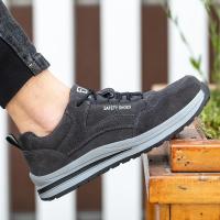 Zapatos Indestructibles Para Hombre, Botas De Trabajo A Prueba De Perforaciones, Zapatos De Seguridad Con Punta De Acero, Zapatos De Seguridad Antigolpes, Zapatillas De Trabajo Protectoras - details 16